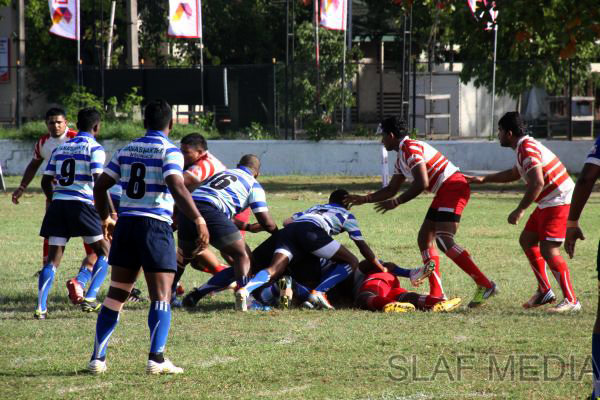 The Sri
Lanka Air Force Rugerittes defeated the CH & FC team
