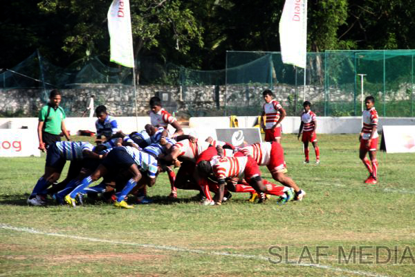 The Sri
Lanka Air Force Rugerittes defeated the CH & FC team