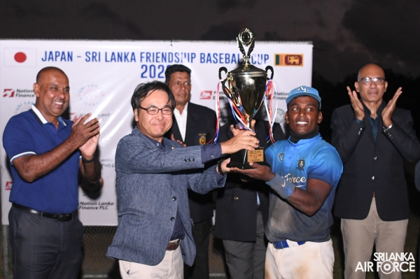 SLAF CLINCHES THE VICTORY IN JAPAN-SRI LANKA FRIENDSHIP NATIONAL BASEBALL CHAMPIONSHIP 2022