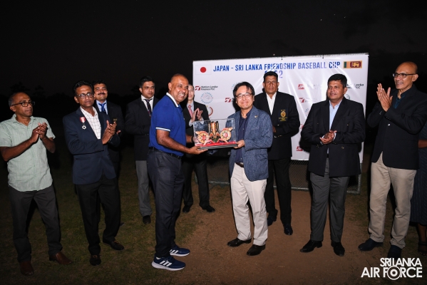 SLAF CLINCHES THE VICTORY IN JAPAN-SRI LANKA FRIENDSHIP NATIONAL BASEBALL CHAMPIONSHIP 2022