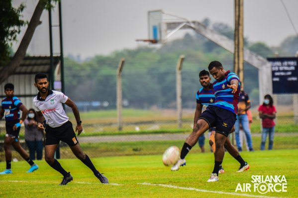 SLAF RUGBY PINS DOWN ARMY AT RATHMALANA