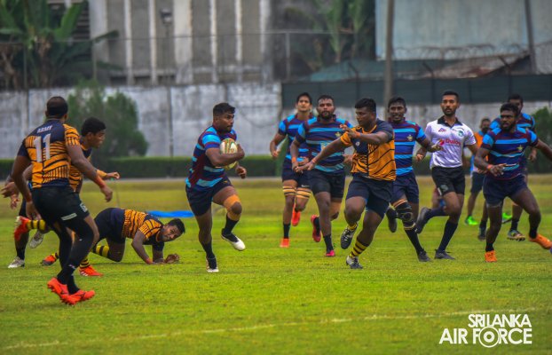 SLAF RUGBY PINS DOWN ARMY AT RATHMALANA