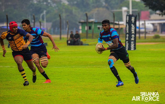 SLAF RUGBY PINS DOWN ARMY AT RATHMALANA