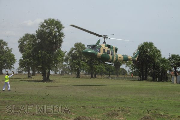 President Mahinda Rajapakse Inaugurates Batticaloa Airfield Project