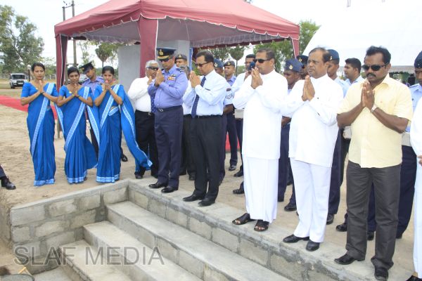 President Mahinda Rajapakse Inaugurates Batticaloa Airfield Project