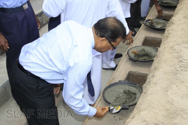 President Mahinda Rajapakse Inaugurates Batticaloa Airfield Project