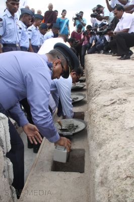 President Mahinda Rajapakse Inaugurates Batticaloa Airfield Project