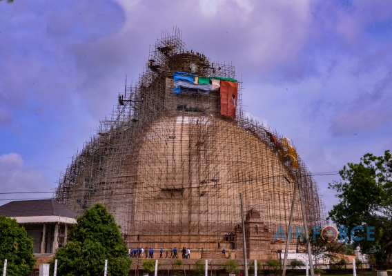 FOUNDATION STONE PLACED FOR SANDAHIRU SEYA MUSEUM
