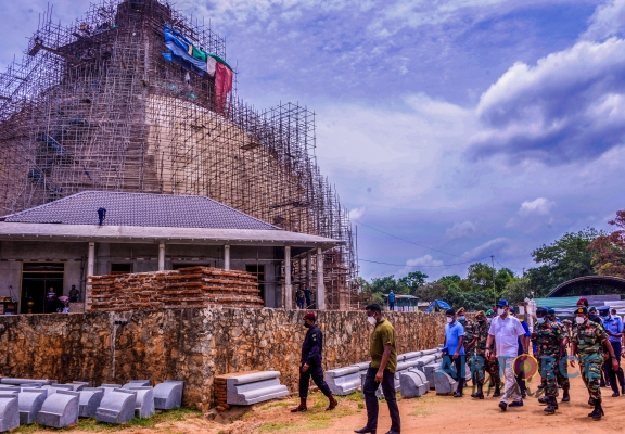 FOUNDATION STONE PLACED FOR SANDAHIRU SEYA MUSEUM