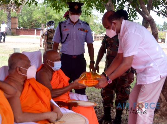 FOUNDATION STONE PLACED FOR SANDAHIRU SEYA MUSEUM
