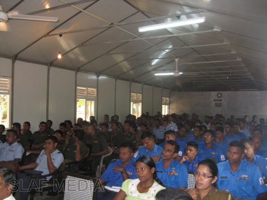 Safe Motherhood Program Conducted For Tri Service And Police
Personnel At SLAF Unit Weerawila