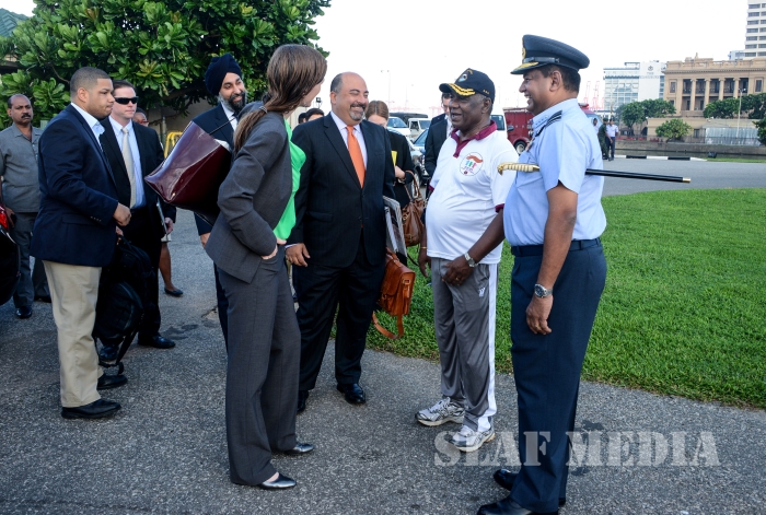 US Ambassador to the United Nations Flies to the North