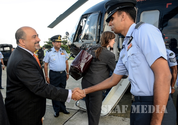 US Ambassador to the United Nations Flies to the North