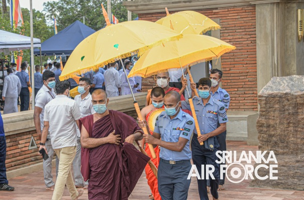 SANDAHIRUSEYA VESTED WITH MAHA SANGHA