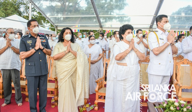 SANDAHIRUSEYA VESTED WITH MAHA SANGHA