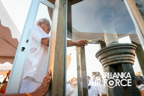 SANDAHIRUSEYA VESTED WITH MAHA SANGHA