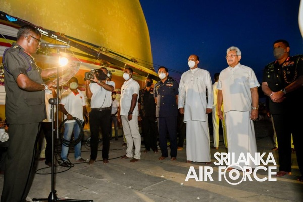 SANDAHIRUSEYA VESTED WITH MAHA SANGHA