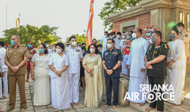 SANDAHIRUSEYA VESTED WITH MAHA SANGHA