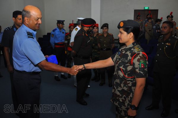 Officer Cadets and Officer Instructors from SAARC Countries visited AFHQ