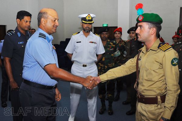 Officer Cadets and Officer Instructors from SAARC Countries visited AFHQ