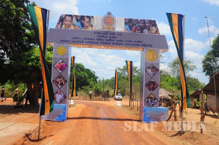 “Sanhidiyawe Sathwirugama” Housing Project Opening Ceremony