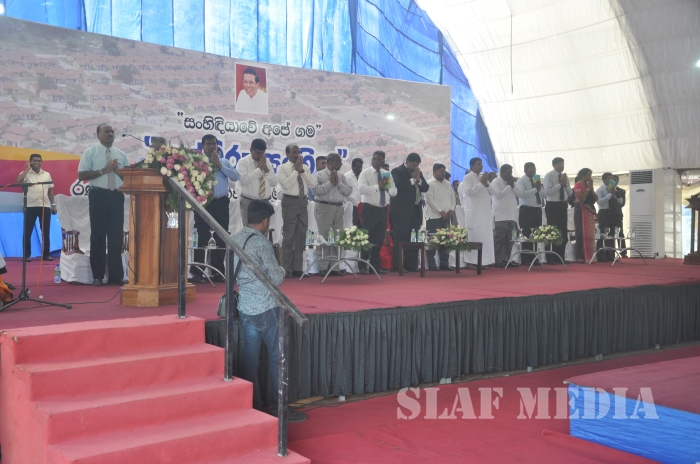 “Sanhidiyawe Sathwirugama” Housing Project Opening Ceremony