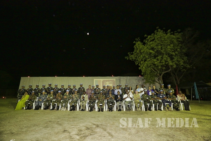 Medal Awarding Ceremony of Sri Lanka Aviation Contingent - UNMISS
