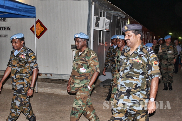 Medal Awarding Ceremony of Sri Lanka Aviation Contingent - UNMISS