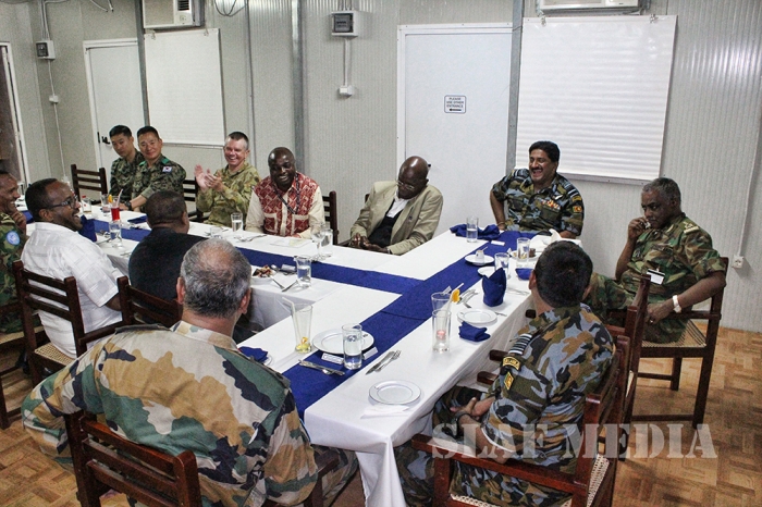 Medal Awarding Ceremony of Sri Lanka Aviation Contingent - UNMISS