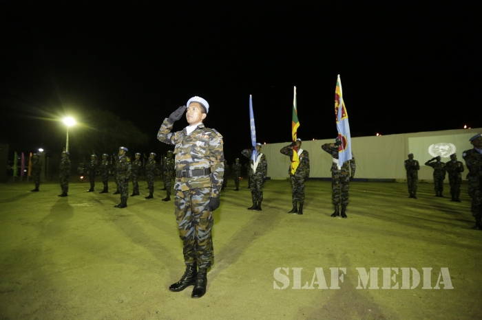 Medal Awarding Ceremony of Sri Lanka Aviation Contingent - UNMISS