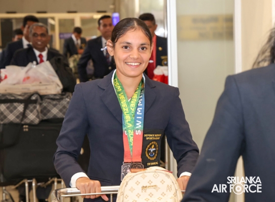 SLAF CADET SAVINDI SHINES AT 4TH CISM MILITARY WORLD CADET GAMES WITH DOUBLE BRONZE VICTORY