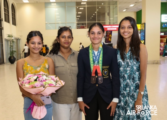 SLAF CADET SAVINDI SHINES AT 4TH CISM MILITARY WORLD CADET GAMES WITH DOUBLE BRONZE VICTORY