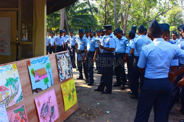 “Saving
Electricity” Poster Competition At SLAF Base Katunayake