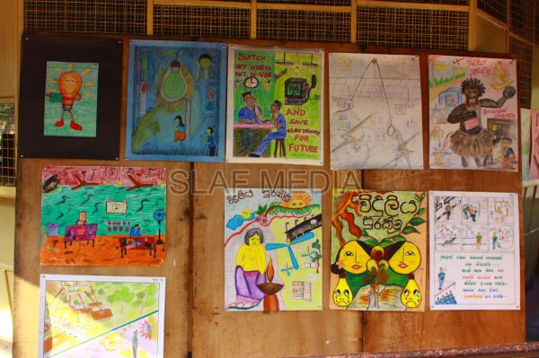 “Saving Electricity” Poster Competition At SLAF Base Katunayake