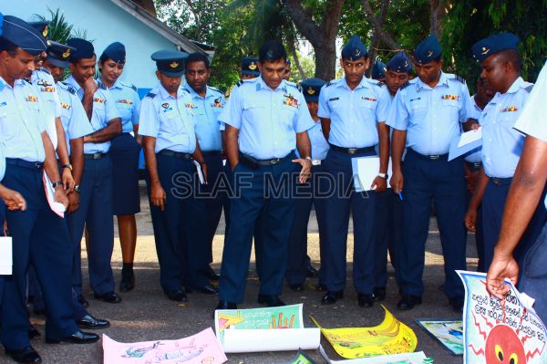 “Saving Electricity” Poster Competition At SLAF Base Katunayake