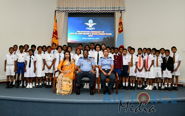Felicitation Ceremony for Students who Performed Well at G.C.E. A/L and Grade 5 Scholarship Exam -2018