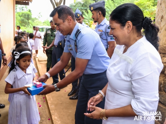 SLAF SEVA VANITHA UNIT FACILITATES MUSICAL DREAM FOR A DESERVED SCHOOL WITH WAYO BAND'S GENEROUS CONTRIBUTION
