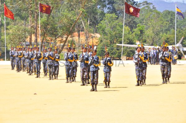 Air Wing School Cadets Assessment Camp at SLAF Diyathalawa