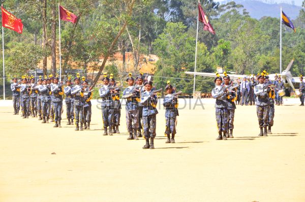 Air Wing School Cadets Assessment Camp at SLAF Diyathalawa
