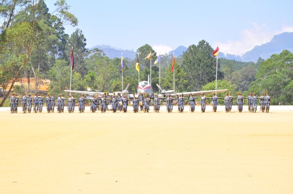 Air Wing School Cadets Assessment Camp at SLAF Diyathalawa