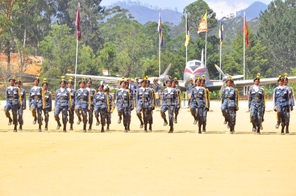 Air Wing School Cadets Assessment Camp at SLAF Diyathalawa