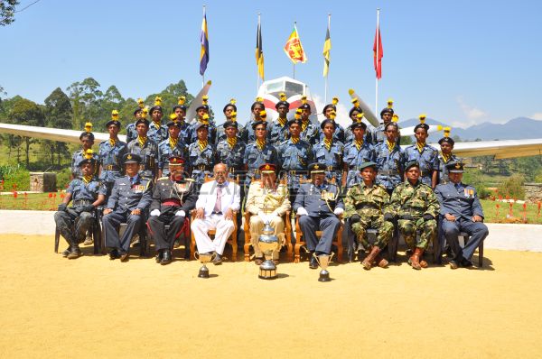 Air Wing School Cadets Assessment Camp at SLAF Diyathalawa