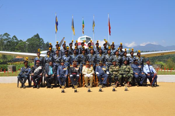 Air Wing School Cadets Assessment Camp at SLAF Diyathalawa
