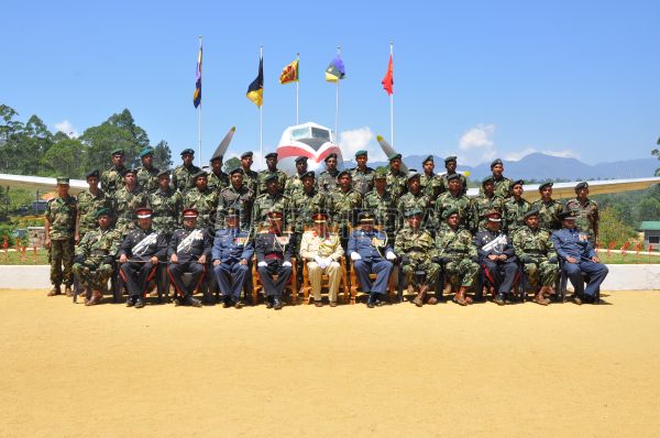 Air Wing School Cadets Assessment Camp at SLAF Diyathalawa