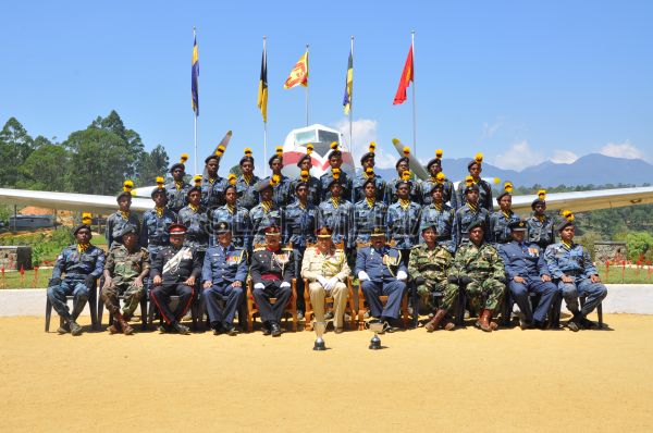 Air Wing School Cadets Assessment Camp at SLAF Diyathalawa