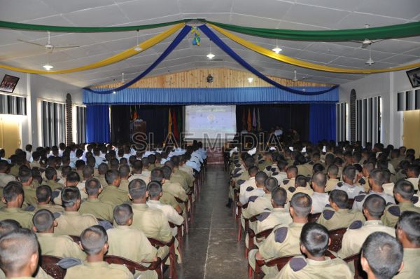 Air Wing School Cadets Assessment Camp at SLAF Diyathalawa