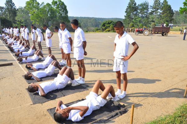 Air Wing School Cadets Assessment Camp at SLAF Diyathalawa