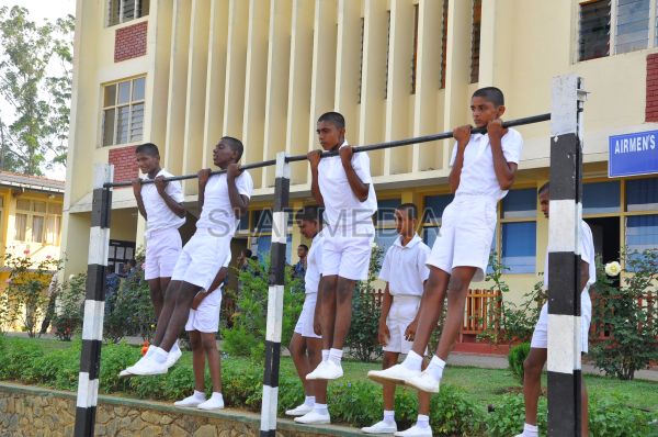 Air Wing School Cadets Assessment Camp at SLAF Diyathalawa