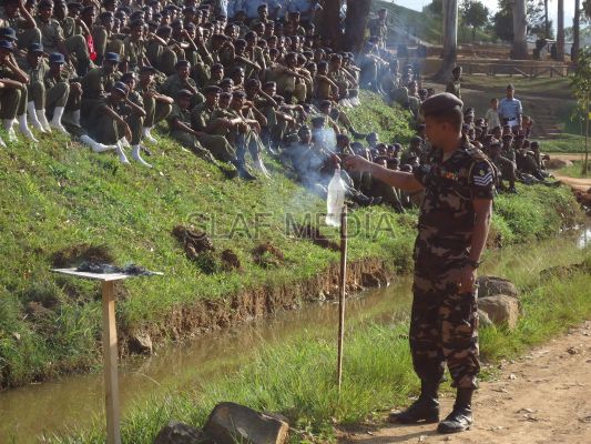 Air Wing School Cadets Assessment Camp at SLAF Diyathalawa