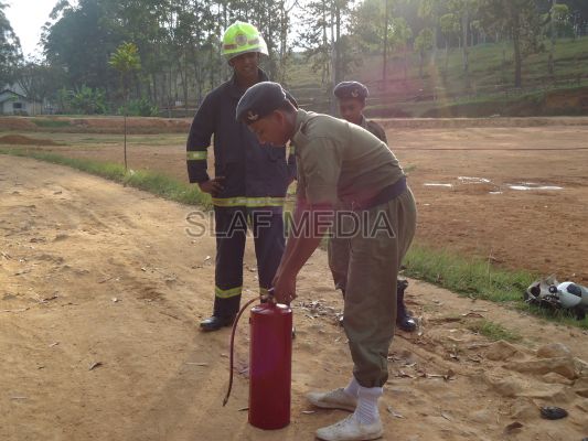 Air Wing School Cadets Assessment Camp at SLAF Diyathalawa